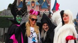 Paris Hilton visita Disneyland Paris para disfrutar de un festival de Halloween