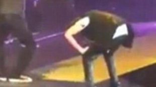 Justin Bieber vomita en plena actuación durante un concierto