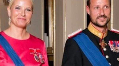 Los Reyes y los Príncipes Haakon y Mette-Marit de Noruega ofrecen una cena de gala en honor al presidente de Finlandia