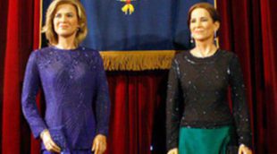 Recolocación en el Museo de Cera de Madrid: las Infantas Elena y Cristina son apartadas de la Familia Real