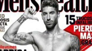 Sergio Ramos presume de cuerpo y tatuajes en la portada de la revista Men's Health