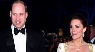 El Príncipe Guillermo y Kate Middleton, deslumbrantes y 'sostenibles' en la gala de los Premios BAFTA 2020
