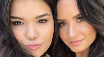 Así son y así se llevan Demi Lovato y Madison de la Garza, dos hermanas convertidas muy jóvenes en artistas