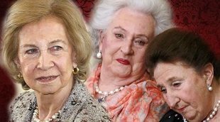 Así ha evolucionado la relación de la Reina Sofía con sus cuñadas, la Infanta Pilar y la Infanta Margarita