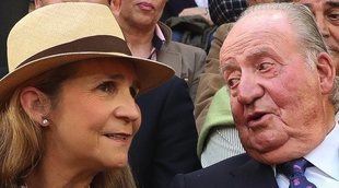 La Infanta Elena, el único apoyo del Rey Juan Carlos tras quedarse sin la asignación de Casa Real