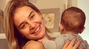 El primer (y raro) cumpleaños de Laura Escanes como madre en plena cuarentena