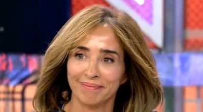 El accidente de María Patiño en 'Sábado Deluxe': "Se me ha caído un diente"