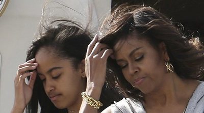 Michelle Obama reconoce que sus hijas están hartas de vivir con ella