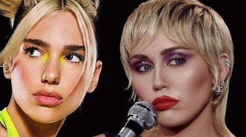 Miley Cyrus y Dua Lipa ruedan en Nueva York el videoclip de su próxima colaboración