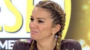 Marta López rompe a llorar en directo