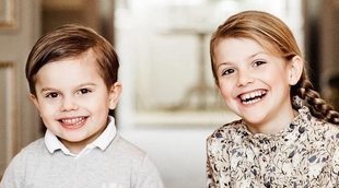 Los Príncipes Estela y Oscar de Suecia, unos simpáticos ayudantes de Papá Noel
