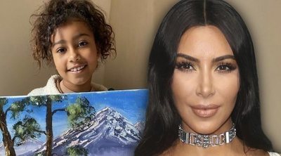 Kim Kardashian, muy enfadada con los que se burlan del cuadro que ha pintado su hija North West