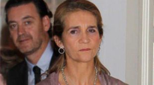 La Infanta Elena inaugura 'Goya y el Infante Don Luis' ignorando su supuesto noviazgo con Alfredo Fernández-Durán