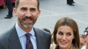 Los Príncipes Felipe y Letizia celebran el Compromiso de Caspe tras su paso por Alcañiz