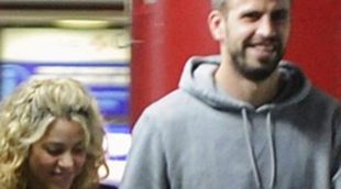 Gerard Piqué y Shakira presumen de embarazo en un cine de Barcelona