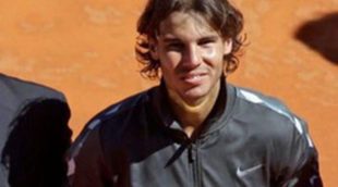 Rafa Nadal vuelve a los entrenamientos en pista tras la lesión que le mantiene apartado del tenis