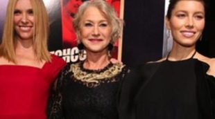 Helen Mirren y Jessica Biel se quedan sin Scarlett Johansson en el estreno de 'Hitchcock' en Los Angeles