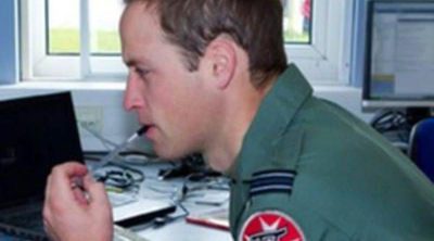 Las fotos del Príncipe Guillermo en la Fuerza Aérea que revelaban información confidencial