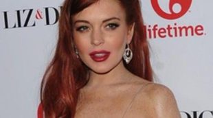 Lindsay Lohan acapara todas las miradas en la premiere de 'Liz and Dick' y olvida las malas críticas