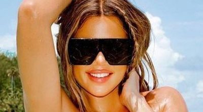 Khloé Kardashian y su equipo de abogados están muy apurados por borrar de internet una imagen suya en bikini