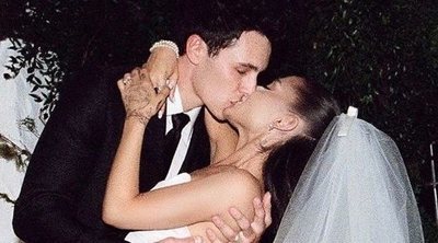 Ariana Grande publica las primeras imágenes de su boda con Dalton Gomez