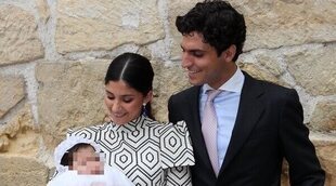 María García de Jaime y Tomás Páramo bautizan a su hija Catalina entre influencers y amistades