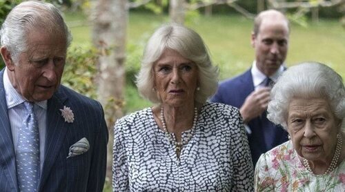 La Familia Real Británica saca músculo capitaneada por la Reina Isabel ante los líderes del G7