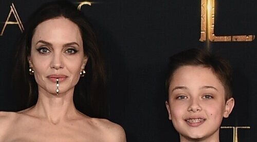 Angelina Jolie, arropada por cinco de sus seis hijos en el estreno de 'Eternals'