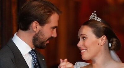 La boda de Felipe de Grecia y Nina Flohr: enlace religioso, emoción, romanticismo, besos, muchos royals y tiara sin sorpresas