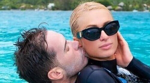 Paris Hilton y Carter Reum comienzan su luna de miel de lujo en Bora Bora