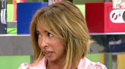 María Patiño abandona el plató de 'Sálvame' entre gritos a Marta López: 'Eres muy falsa'