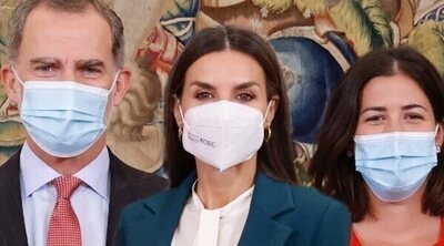 Los Reyes Felipe y Letizia abren el Palacio de La Zarzuela a Garbiñe Muguruza para felicitarle personalmente por su triunfo