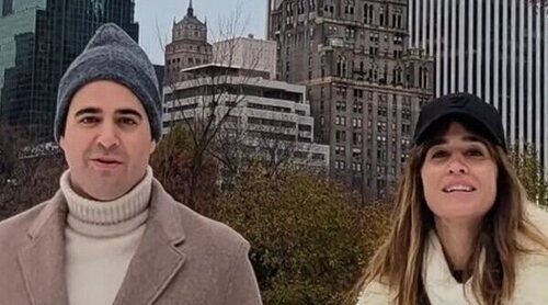 Isabel Jiménez disfruta de Nueva York con su marido en una escapada romántica sin niños