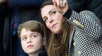 La primera vez del Príncipe Jorge en un partido de rugby y la de Kate Middleton como patrona de la Rugby Football Union