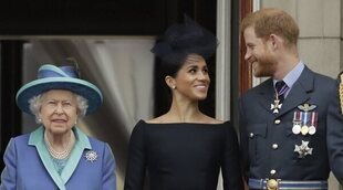 El Príncipe Harry y Meghan Markle visitan a la Reina Isabel con motivo de su viaje a Europa
