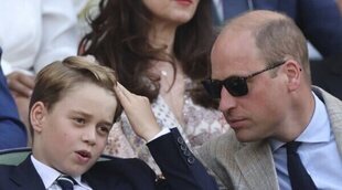 La otra cara del debut del Príncipe George en Wimbledon: el calor que pasó por el sol y la ropa que llevaba