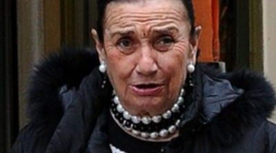 La Condesa de Montarco, una aristócrata de compras en un mercado de Madrid