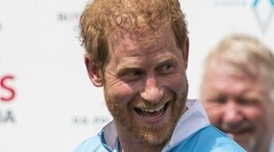 El Príncipe Harry reaparece en un partido de polo sin Meghan Markle