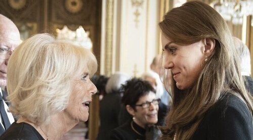 La Reina Camilla y Kate Middleton evidencian su buena relación en uno de los actos fúnebres de la Reina Isabel