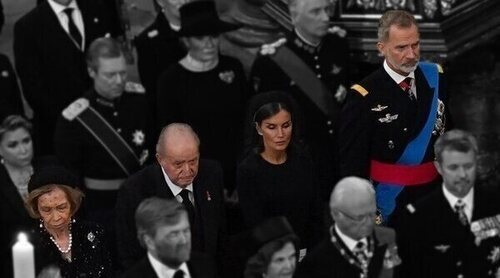 Así se enteraron los Reyes Felipe y Letizia de que se sentarían con la Reina Sofía y Juan Carlos en la funeral de Isabel II