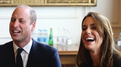 El Príncipe Guillermo y Kate Middleton reaparecen sonrientes tras el funeral de la Reina Isabel