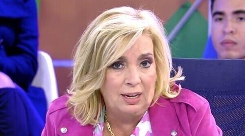 El disgusto de Carmen Borrego con su nuera, Paola Olmedo, tras sus polémicos audios