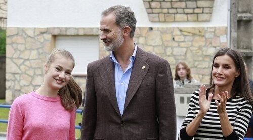 La Princesa Leonor y la Infanta Sofía causan baja en la entrega del Pueblo Ejemplar de Asturias 2022 por una gastroenteritis