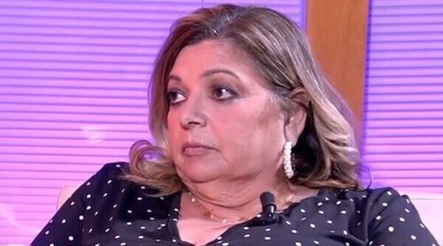 Teresa Lázaro, nani de Gloria Camila y José Fernando: 'Ortega Cano me debe dinero. No me tenía ni asegurada y cobraba 600e'