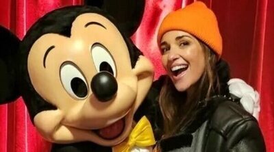 Así ha sido el viaje familiar de Paula Echevarría con sus hijos a Disneyland París: "Miki conoció a Mickey"