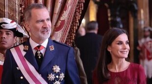 Los Reyes Felipe y Letizia inauguran su agenda oficial del 2023 con una Pascua Militar marcada por 'la vieja normalidad'