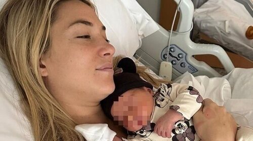 Alice Campello sale de la UCI y se reencuentra con su hija recién nacida