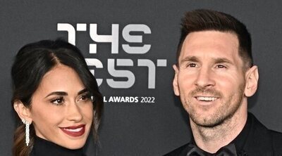 La felicidad compartida de Messi con Antonella Roccuzzo tras ganar el premio The Best 2022