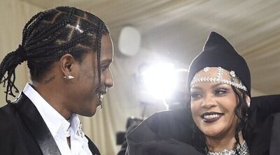 Rihanna y A$AP Rocky llegan más de tres horas tarde a la alfombra roja de la MET Gala 2023