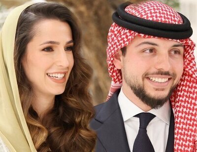 Así fue la boda de Hussein de Jordania y Rajwa